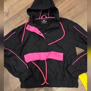 Eleven By Venus Williams NWT Jacket Pink And Black